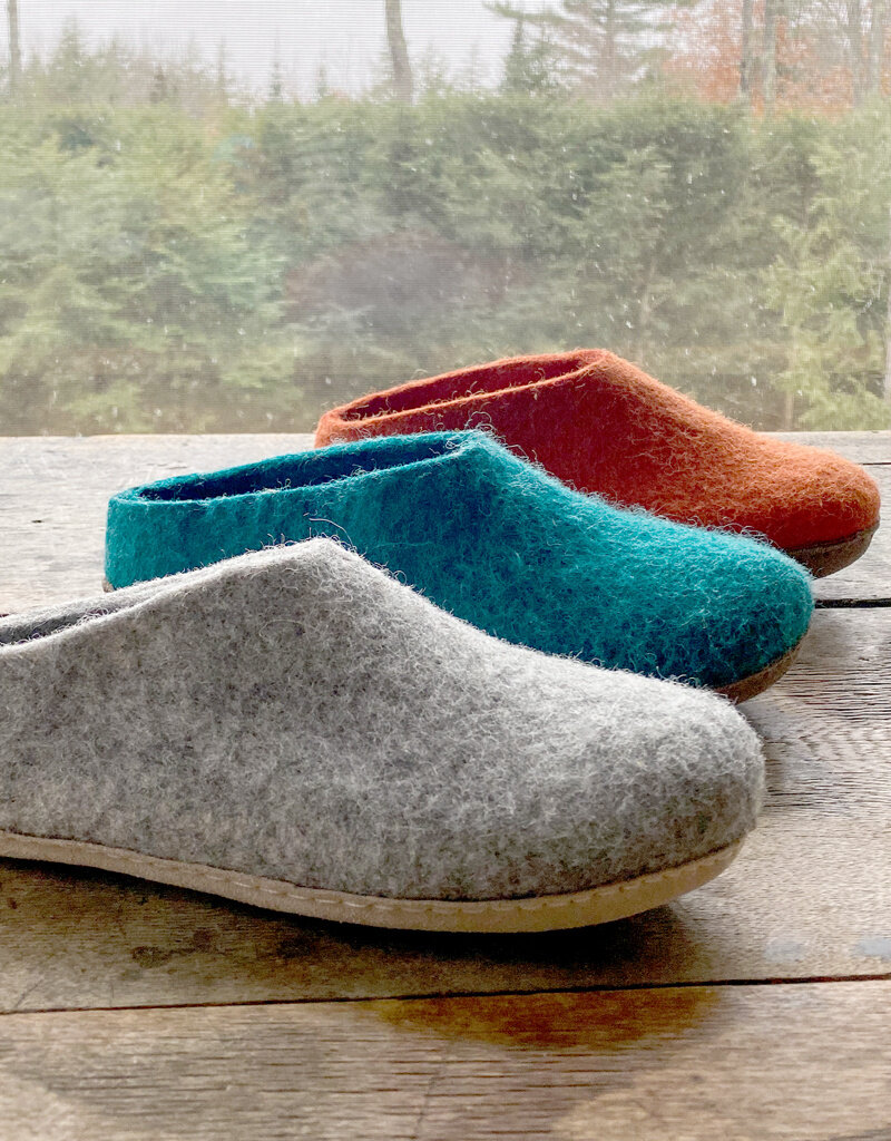 The Birch Store Felted Wool Clog