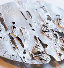 The Birch Store Birch Bark Pewter Trivet