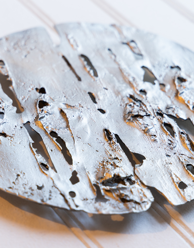 The Birch Store Birch Bark Pewter Trivet