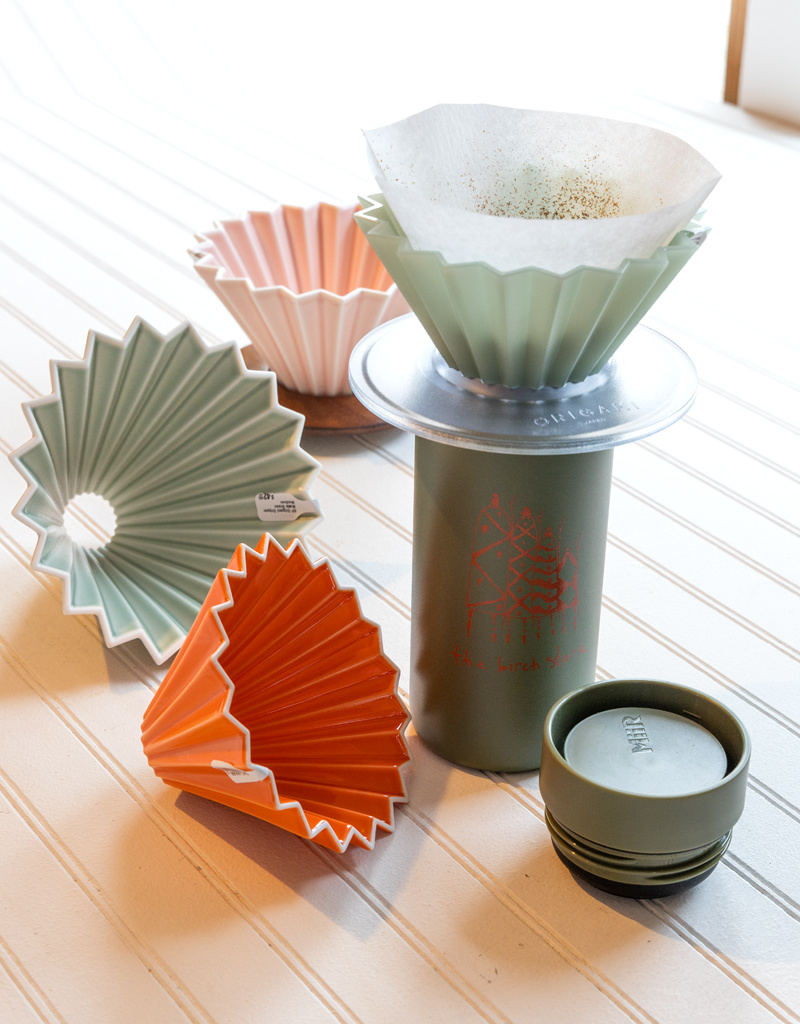 The Birch Store Origami Porcelain Coffee Dripper