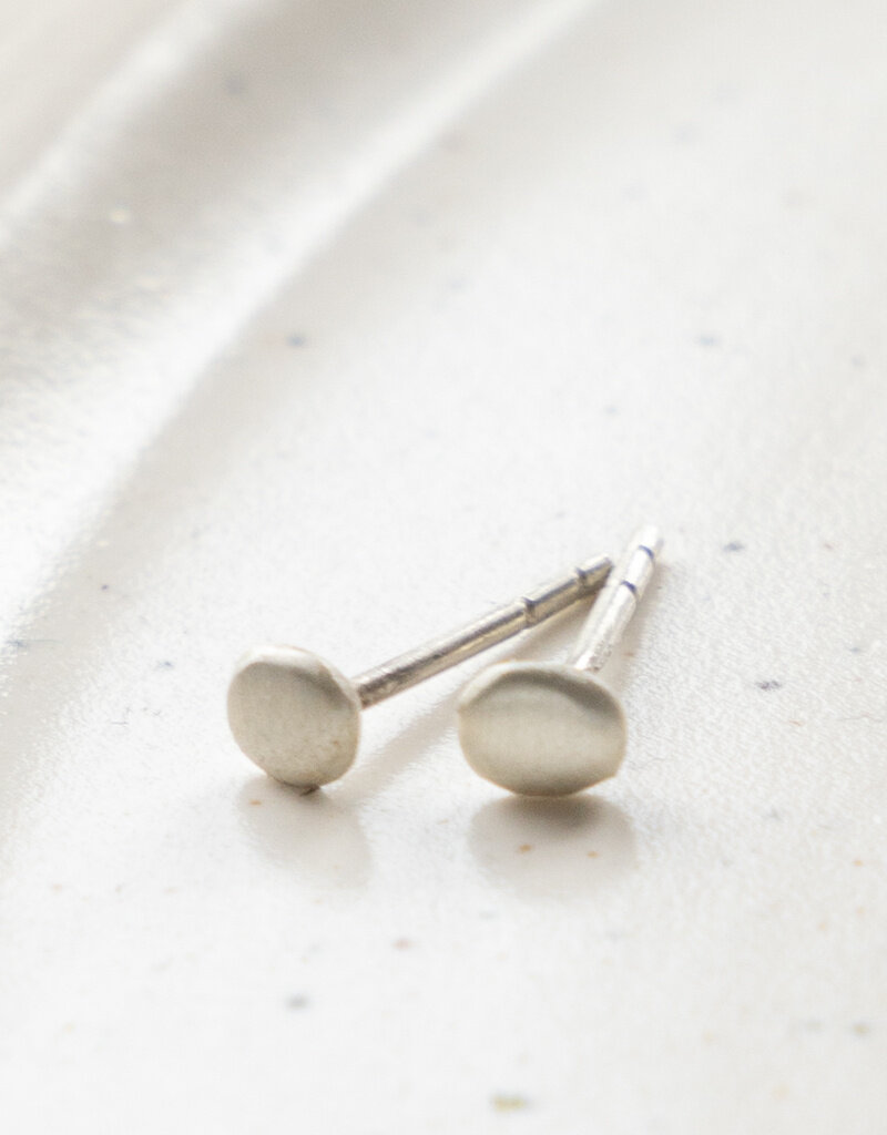 The Birch Store Small River Rock Post Earring