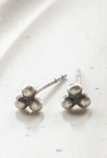 The Birch Store Triple Disc Mini Stud Earring