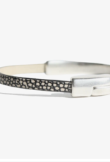 Araracuara Silver + Leather Bracelet