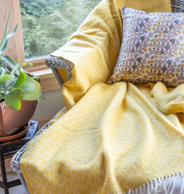 The Birch Store Organic Lambswool Throw - Pampas