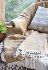 The Birch Store Curve Creme Caramel Wool Throw