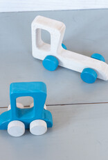 Me & Mine Beechwood Car + Truck Blue