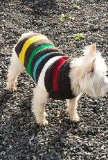 The Birch Store Charcoal Blanket Stripe Dog Sweater
