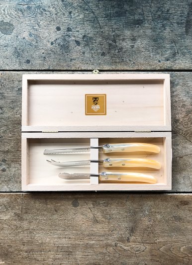 The Birch Store French Cheese Knife Set
