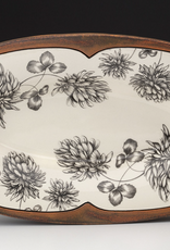 The Birch Store LZ Oblong Serving Dish Clover Brown
