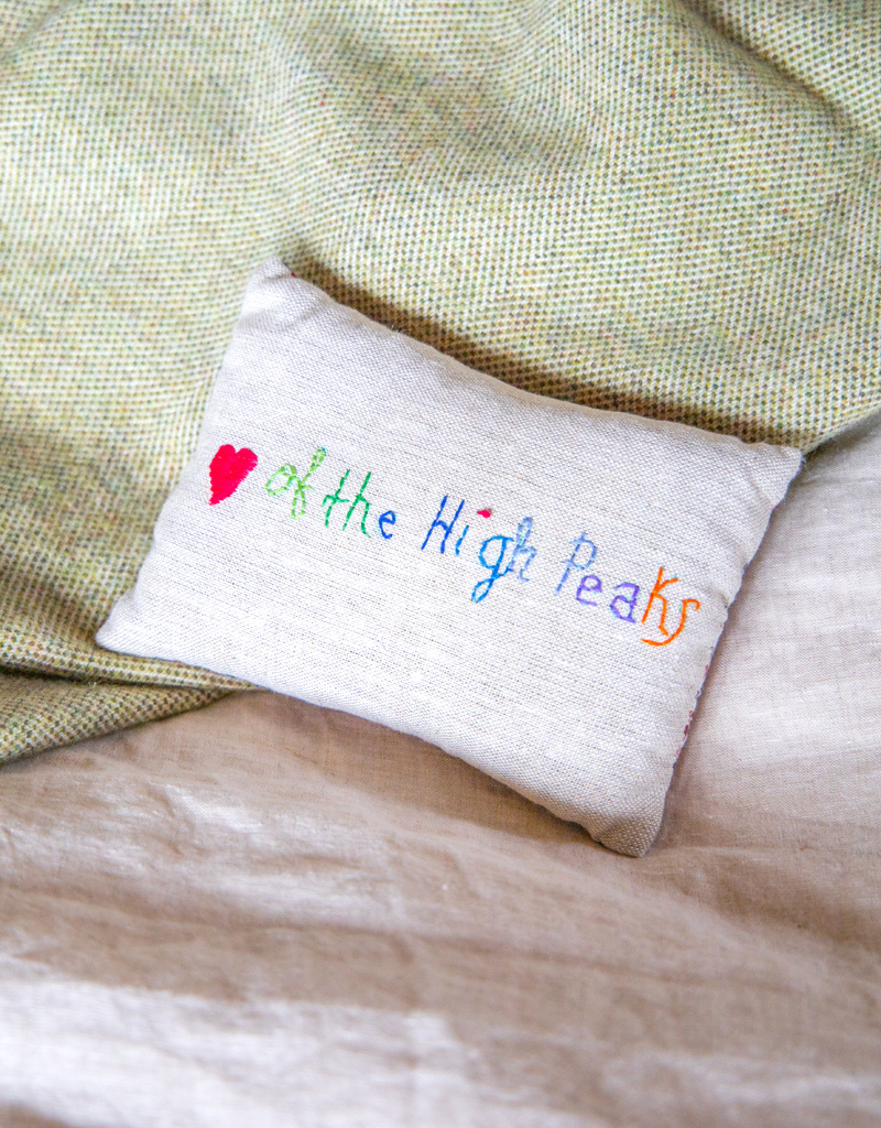 The Birch Store Heart of the High Peaks Balsam Filled Pillow