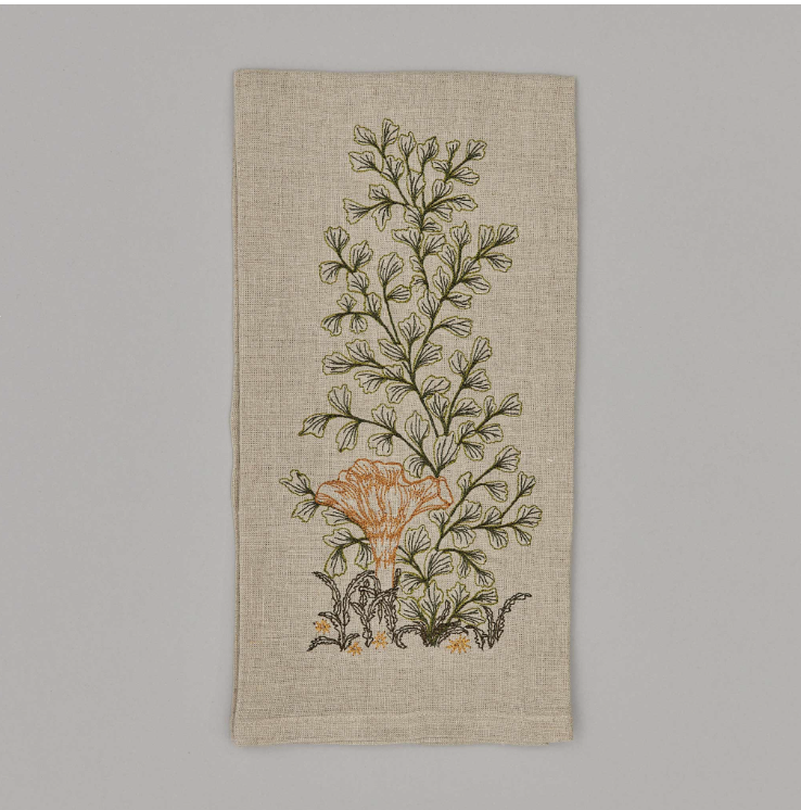 Coral & Tusk Coral & Tusk Woodland Linen Tea Towel