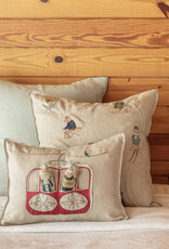 The Birch Store Mushroom House Pocket Pillow 12x16