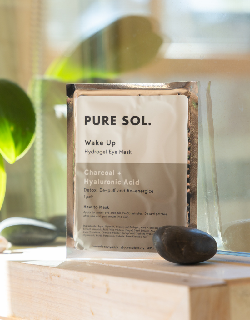 Pure Sol Charcoal and Hyaluronic Eye Mask
