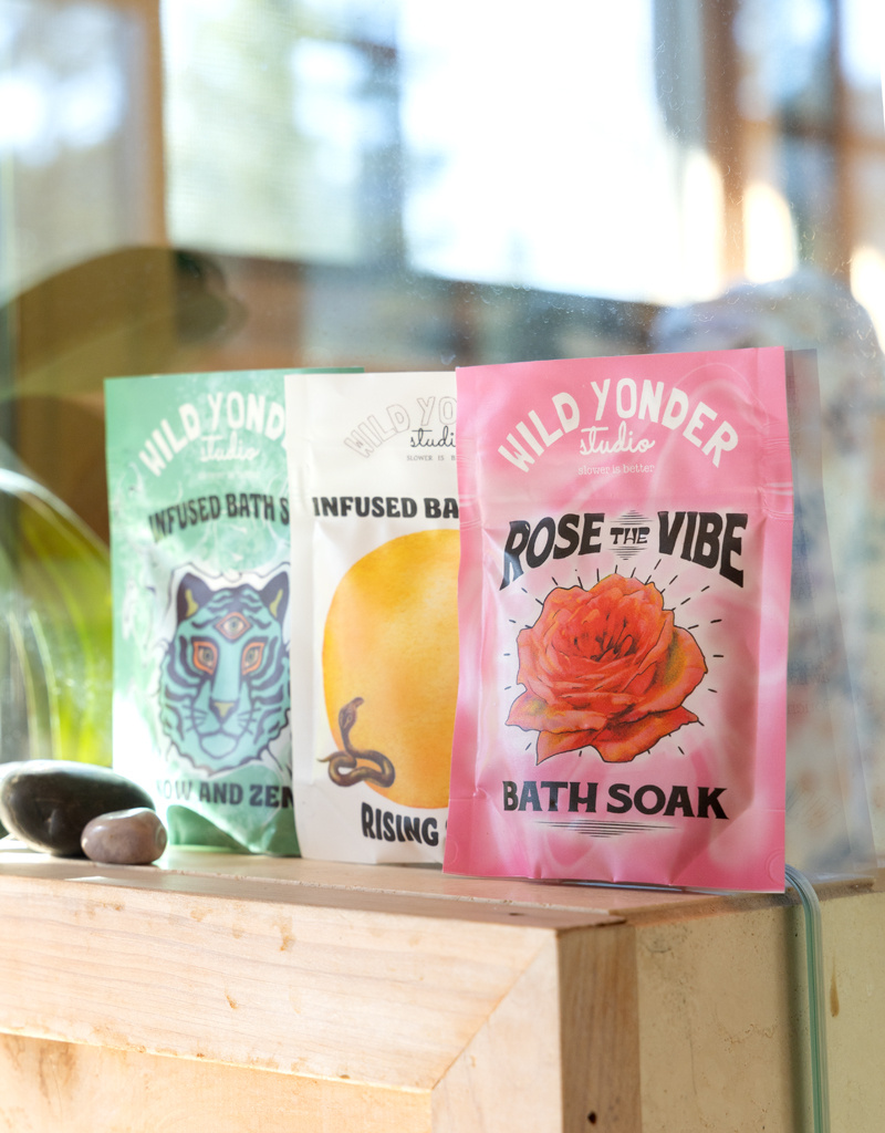 Wild Yonder Botanicals Infused Bath Salt Soak