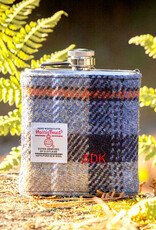 The Birch Store Tweed ADK Embroidered Hip Flask