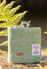 The Birch Store Tweed ADK Embroidered Hip Flask