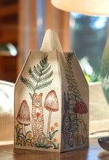 Coral & Tusk Embroidered Tissue Box Cover