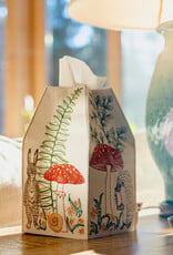Coral & Tusk Embroidered Tissue Box Cover