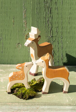 The Birch Store Handcrafted Wooden Deer