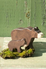 The Birch Store Handcrafted Wooden Bear
