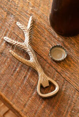 The Birch Store Brass Antler Bottle Opener