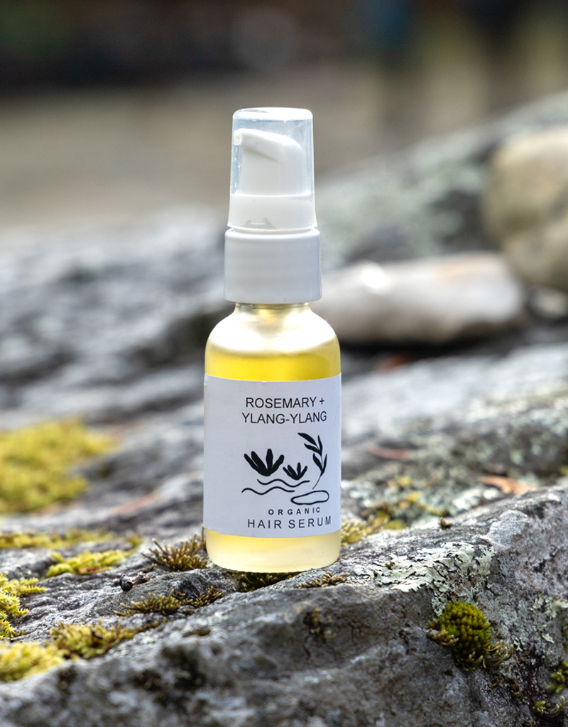 Solar Noon Botanicals Ylang-Ylang & Rosemary Organic Hair Serum