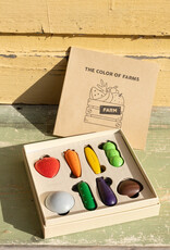 Living Refinery Vegetable Shape Farm Crayons