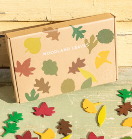 Living Refinery Wooden Forest Leaves Box