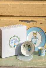 Golden Rabbit Tom Kitten Three Piece Enamel Set