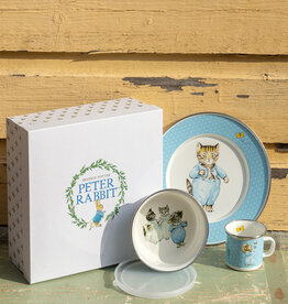 Crow Canyon Home Tom Kitten Three Piece Enamel Set