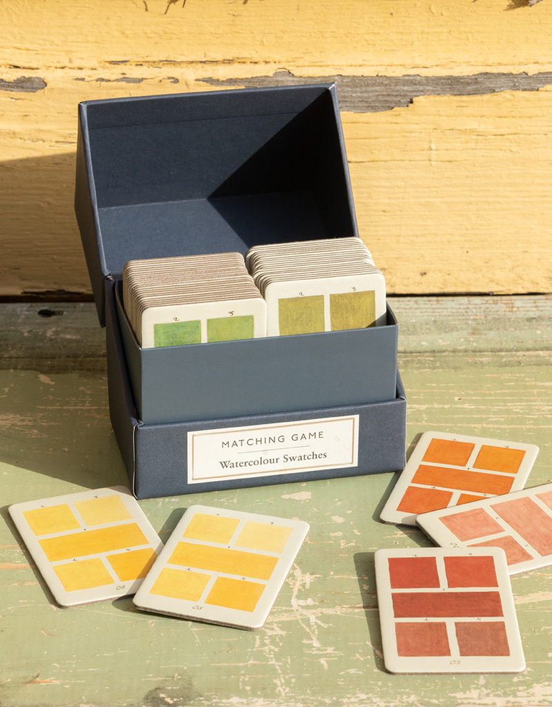 Roomytown Inc Matching Game Fungi or Watercolor Swatches