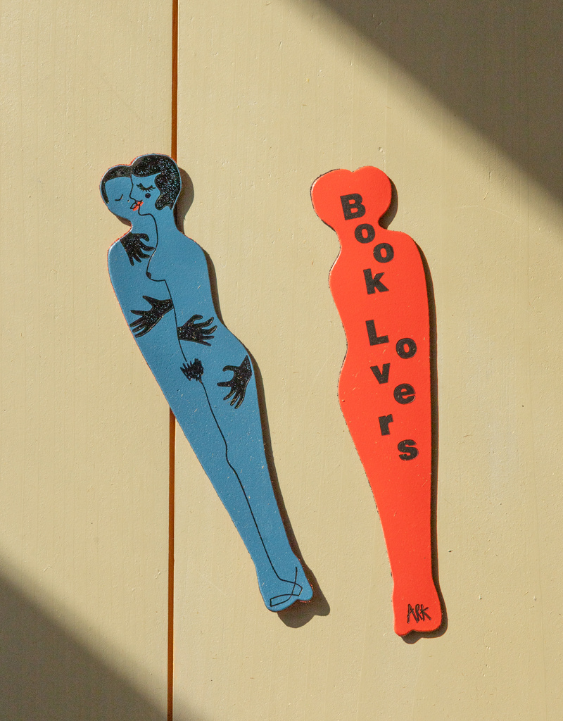 The Birch Store Leather Book Lover Bookmark