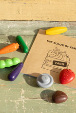 Living Refinery Vegetable Shape Farm Crayons