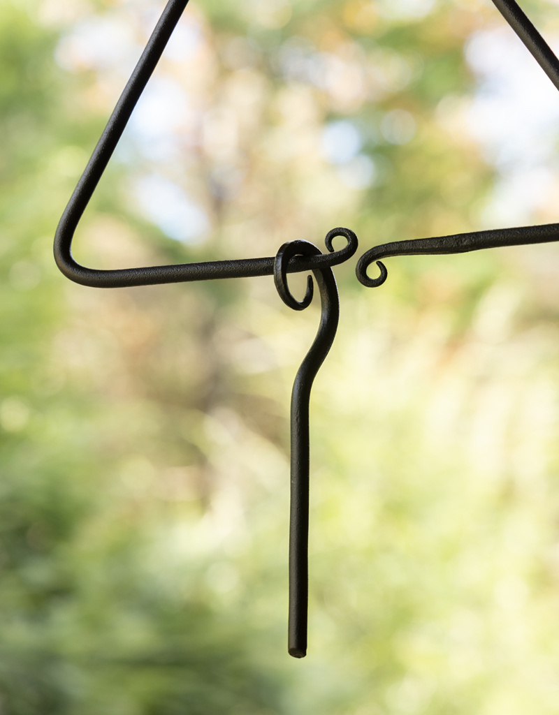 The Birch Store Forged Iron Triangle: Dinner Bell