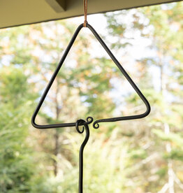 The Birch Store Forged Iron Triangle: Dinner Bell