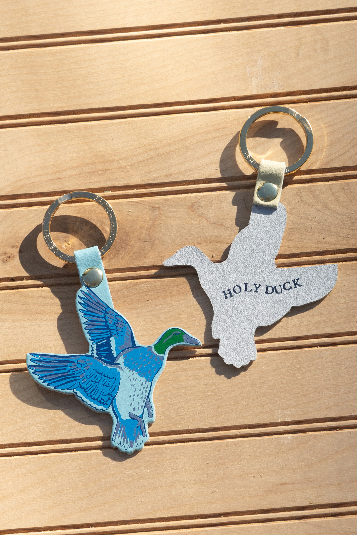 The Birch Store Holy Duck Key Fob