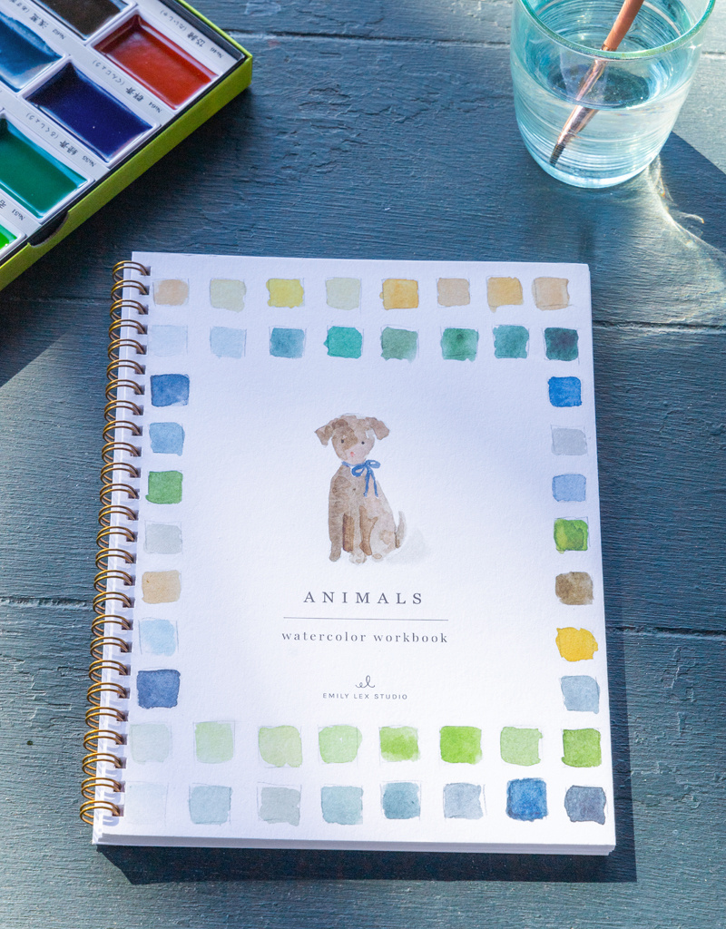 Emily Lex Studio Watercolor Workbook: Choice of 5 styles