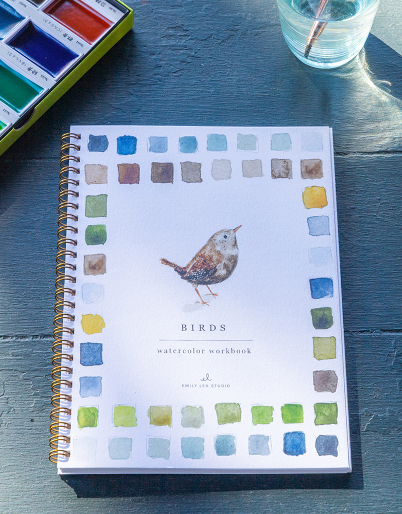 Emily Lex Studio Watercolor Workbook: Choice of 5 styles