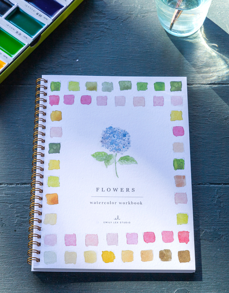 Emily Lex Studio Watercolor Workbook: Choice of 5 styles