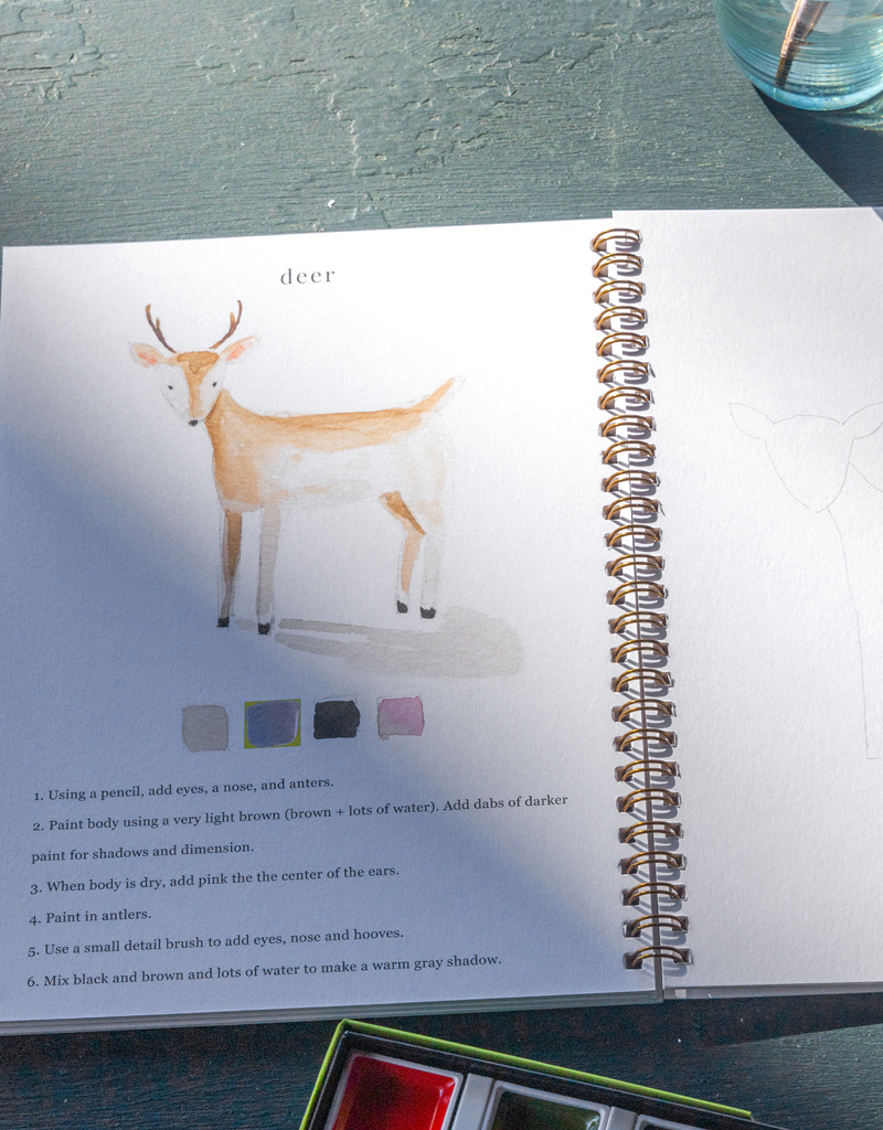 Emily Lex Studio Watercolor Workbook: Choice of 5 styles