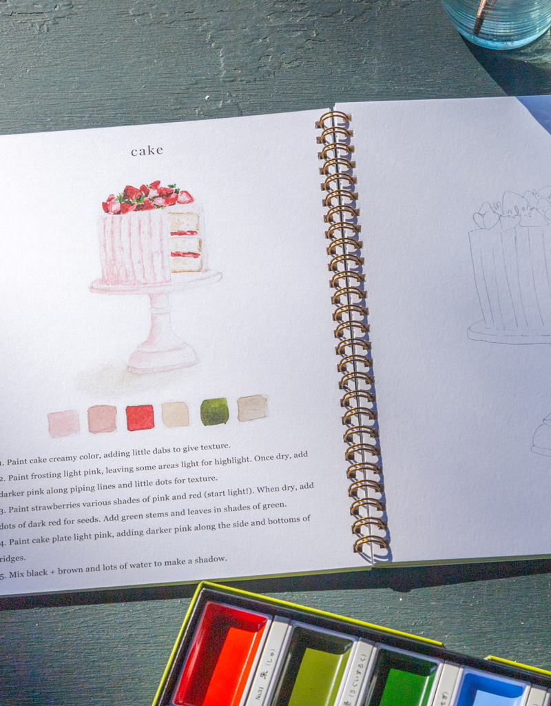 Emily Lex Studio Watercolor Workbook: Choice of 5 styles