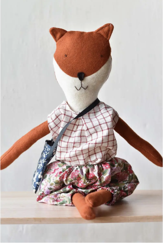 Woolgrass Farm Handmade Organic Merino Wool Animal Dolls