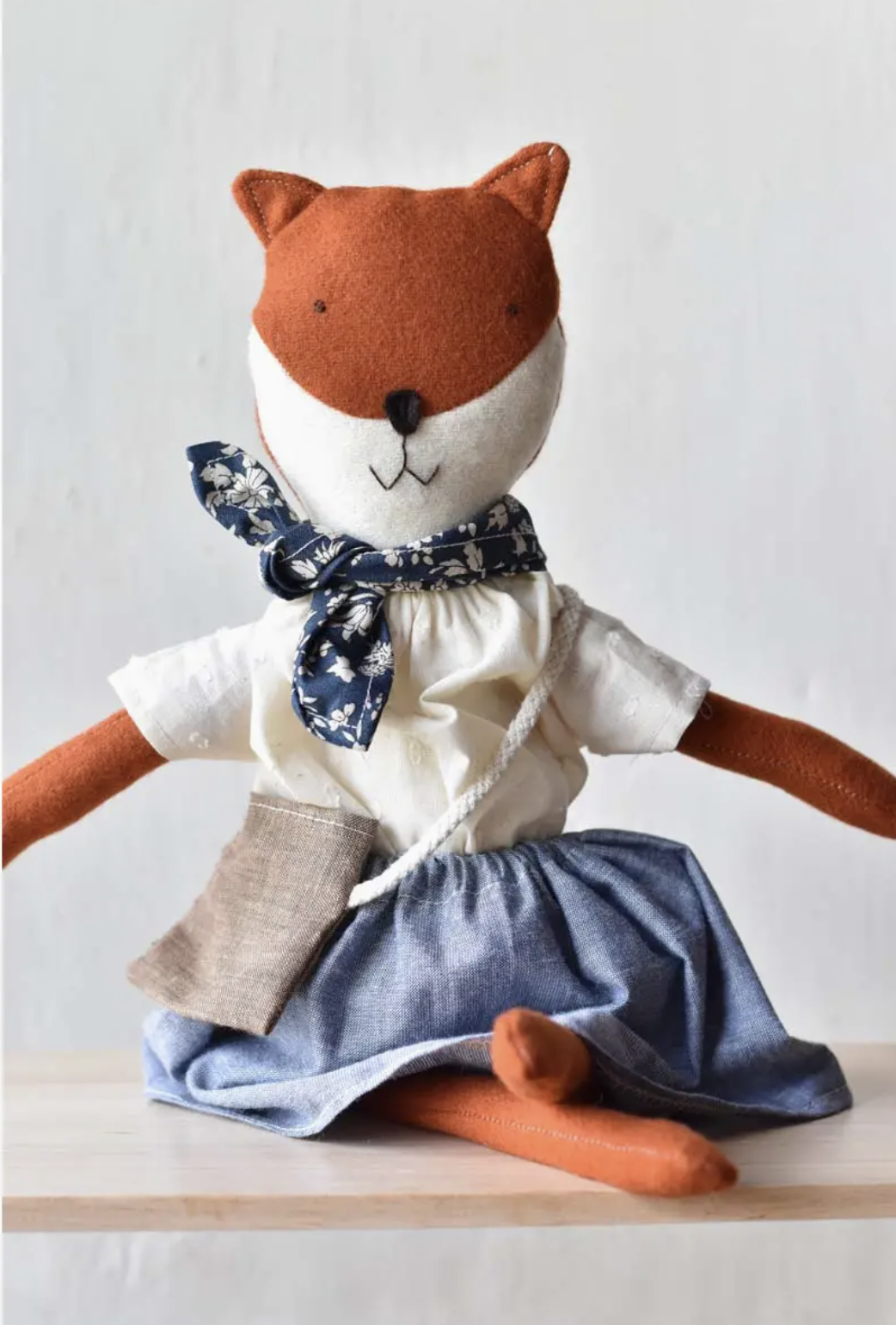 Woolgrass Farm Handmade Organic Merino Wool Animal Dolls