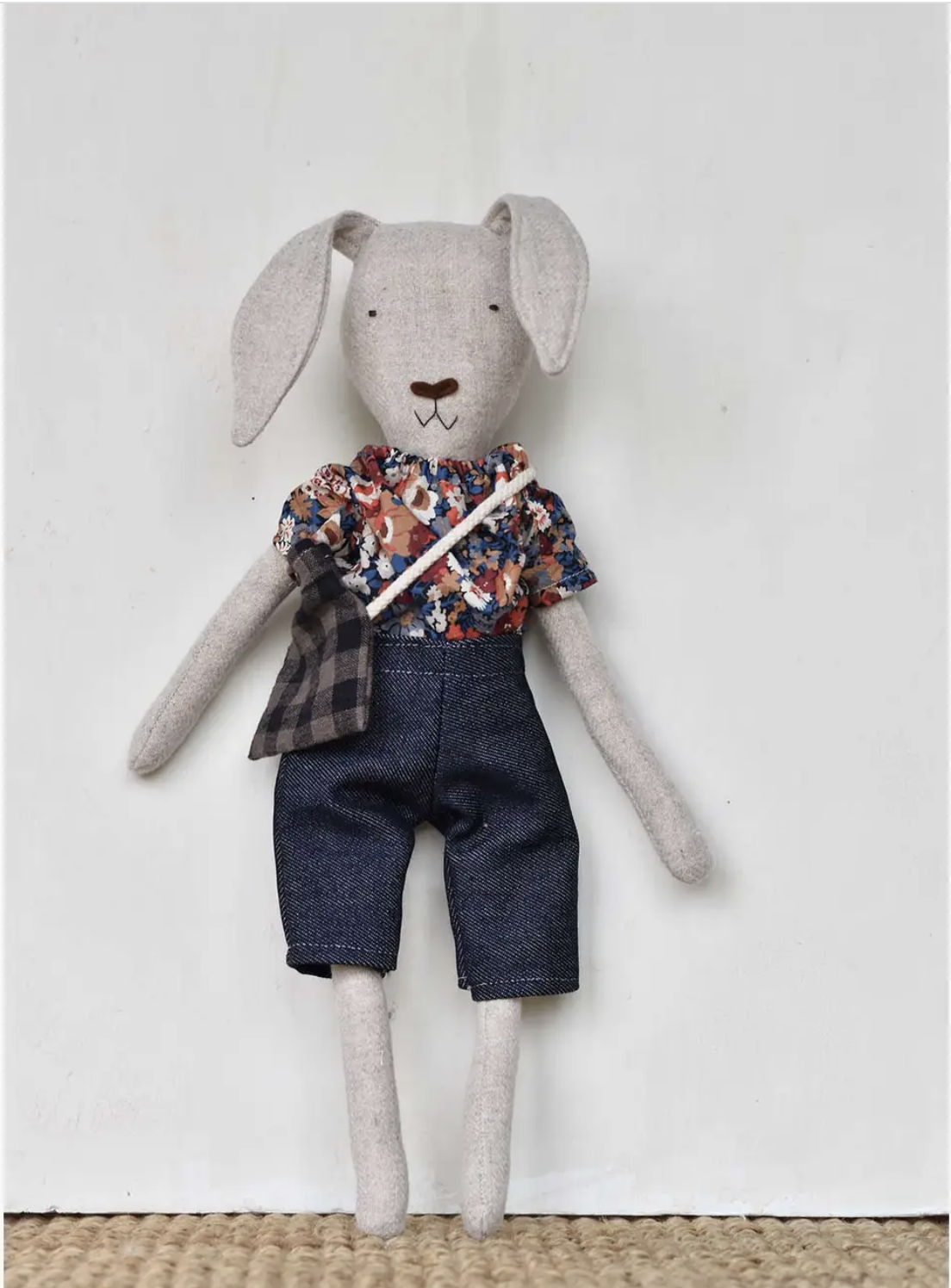Woolgrass Farm Handmade Organic Merino Wool Animal Dolls