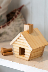 The Birch Store Log Cabin Incense Burner
