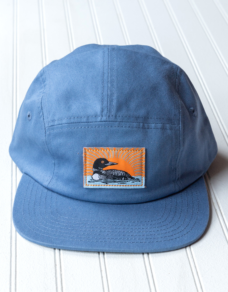 Bird Collective Loon Camp Hat in Lake Blue