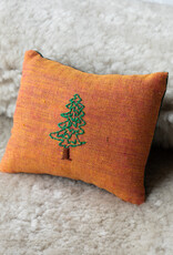 Lori Hall Locally Made Small Emb. Balsam Pillow w/ Tree