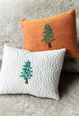 Lori Hall Locally Made Small Emb. Balsam Pillow w/ Tree