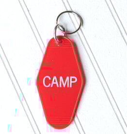 The Birch Store Key Tag Red Camp