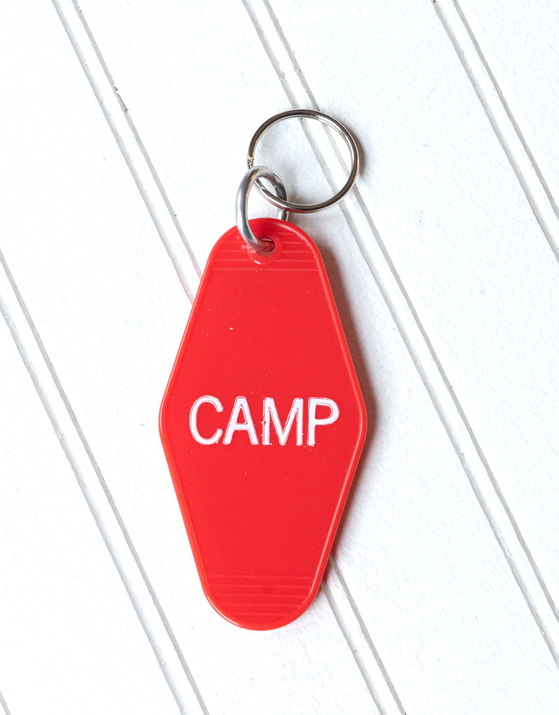 The Birch Store Key Tag Red Camp